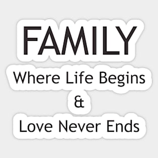 Family Sticker